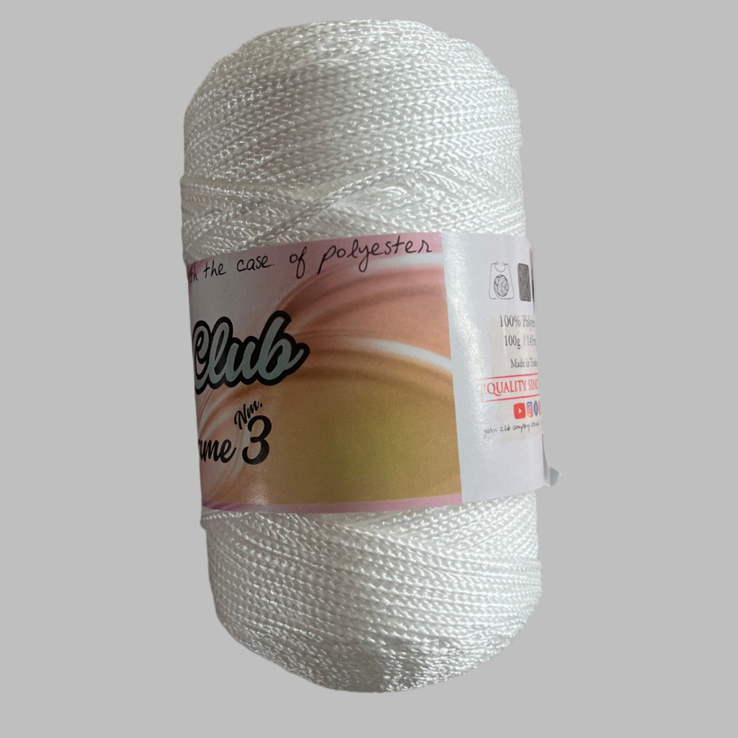 Inci PP Macrame No.3 Yarn for Bags and Handcraft Projects - Durable and Cost-Effective