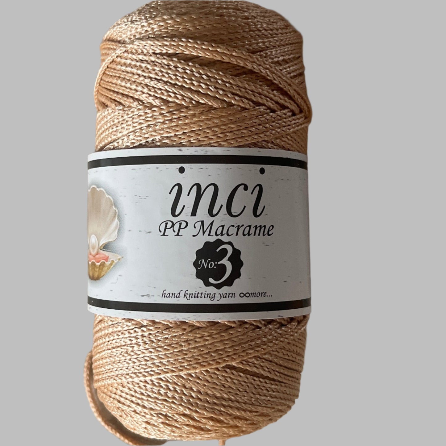 Inci PP Macrame No.3 Yarn for Bags and Handcraft Projects - Durable and Cost-Effective
