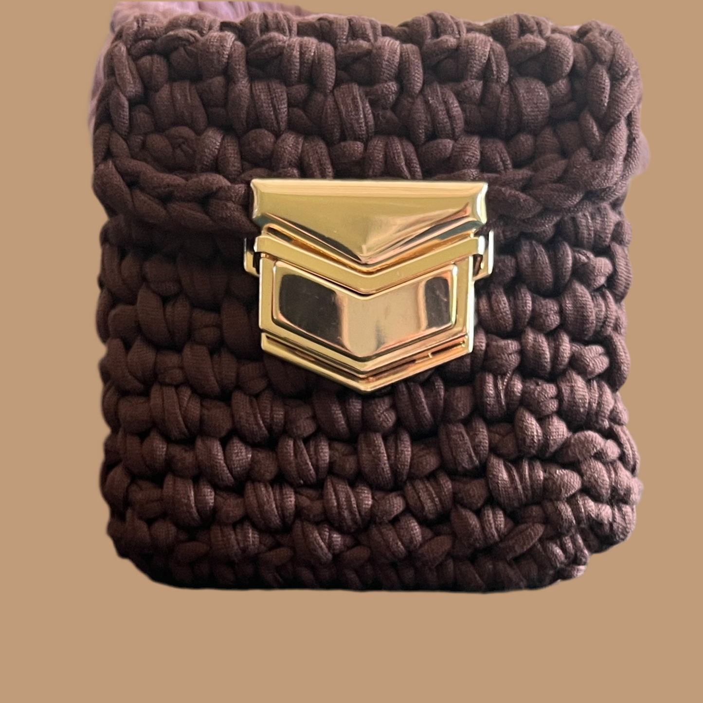 Crocheted small purse