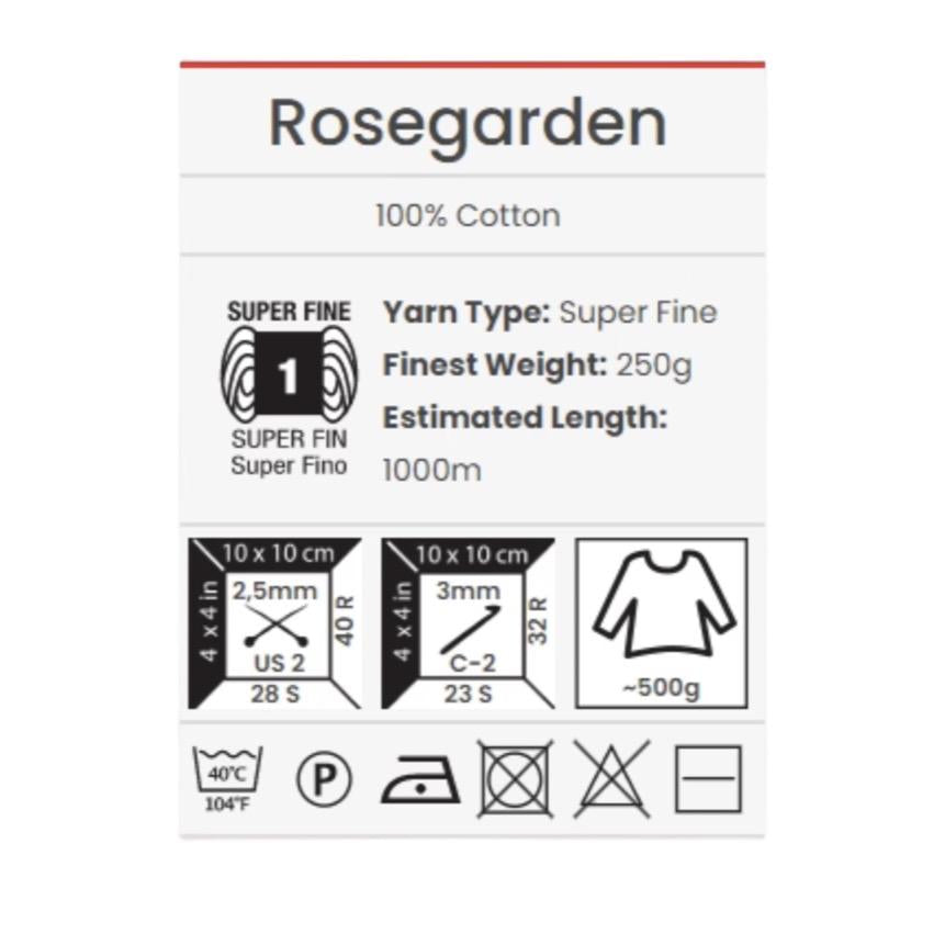 YarnArt Rosegarden - Ideal for Knitting and Crochet