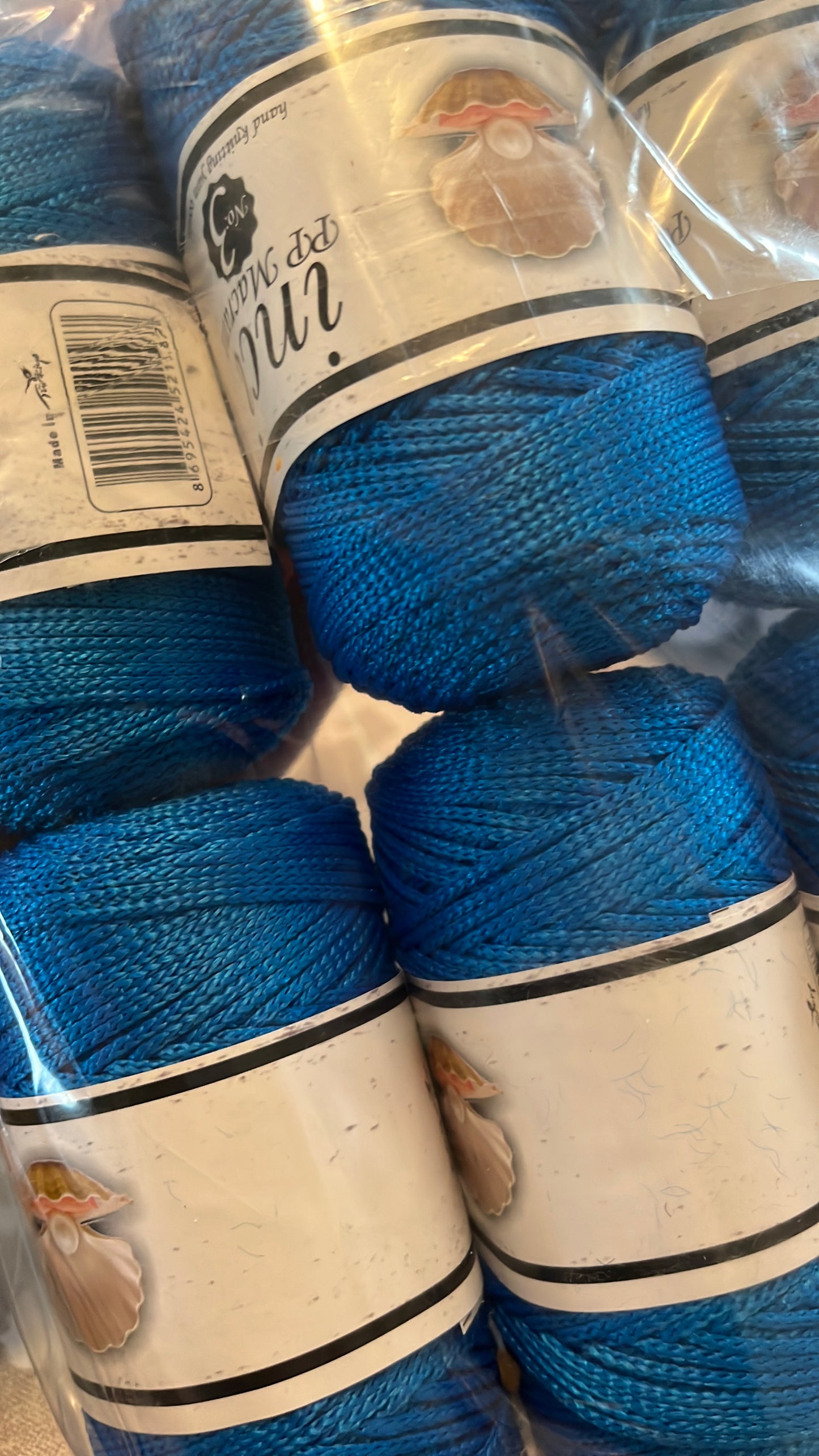 Inci PP Macrame No.3 Yarn for Bags and Handcraft Projects - Durable and Cost-Effective