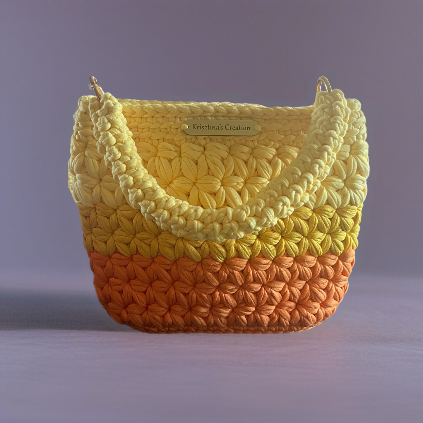 Vibrant yellowish handbag