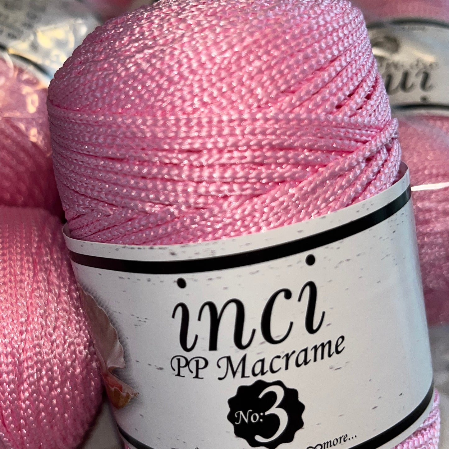 Inci PP Macrame No.3 Yarn for Bags and Handcraft Projects - Durable and Cost-Effective