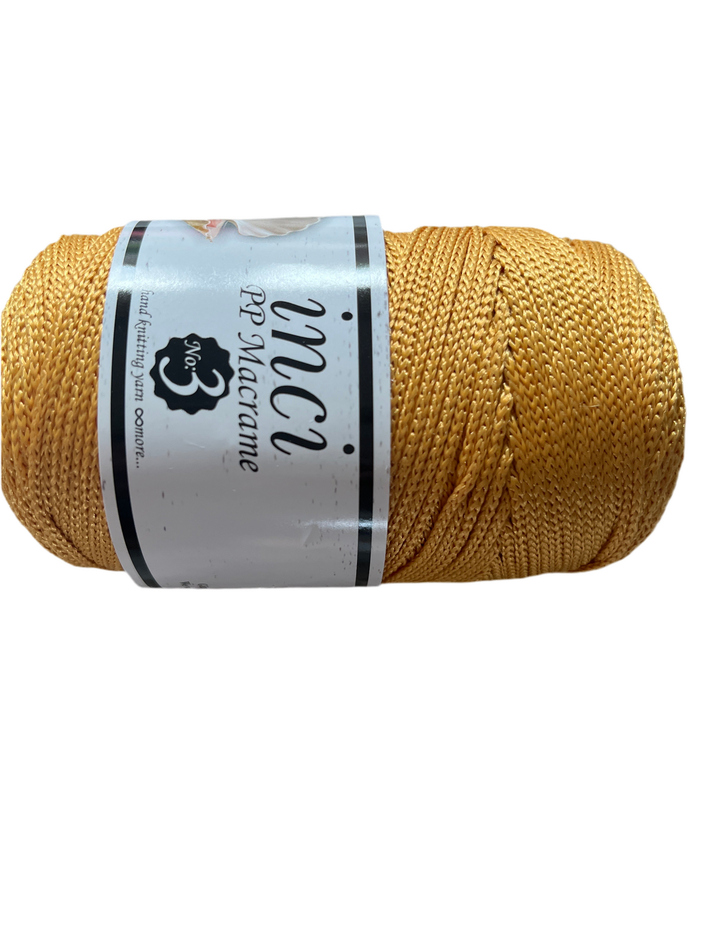 Inci PP Macrame No.3 Yarn for Bags and Handcraft Projects - Durable and Cost-Effective