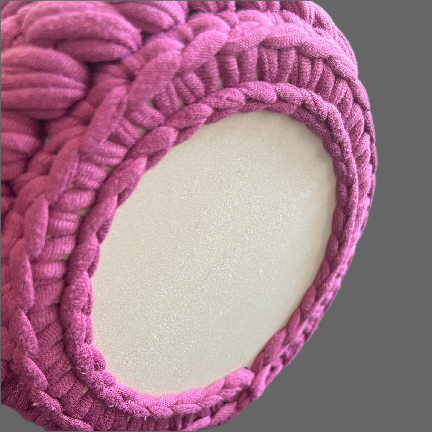 Rose pink basket
