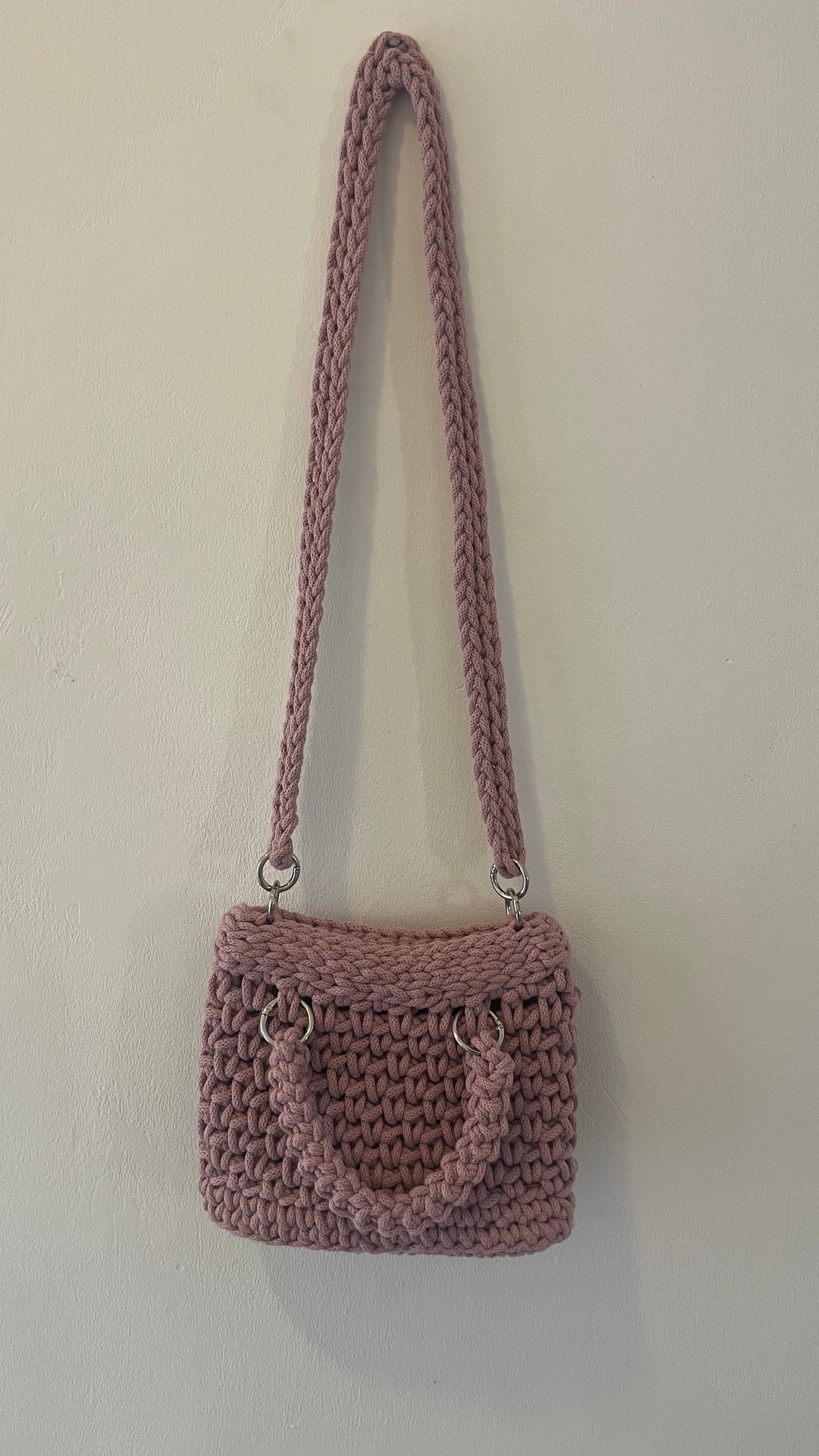 Dusty Rose crossbody bag