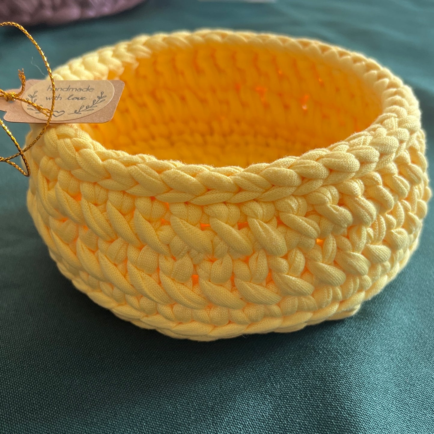 Yellow basket