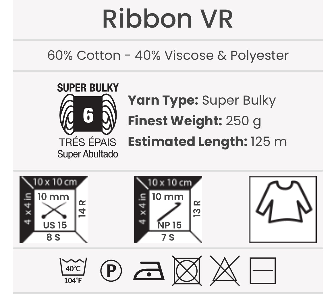 YarnArt Ribbon VR 250g / ball