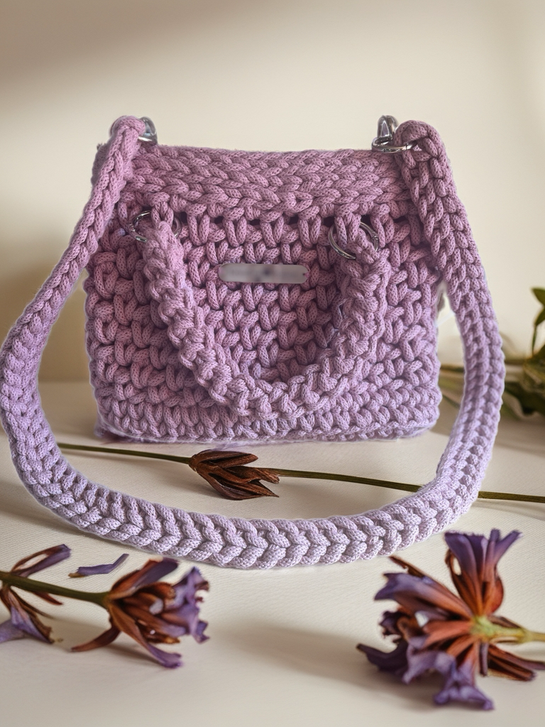 Dusty Rose crossbody bag