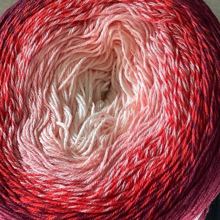 YarnArt Flowers Cake Yarn - Soft and Long-lasting Crochet - 250g/1000m