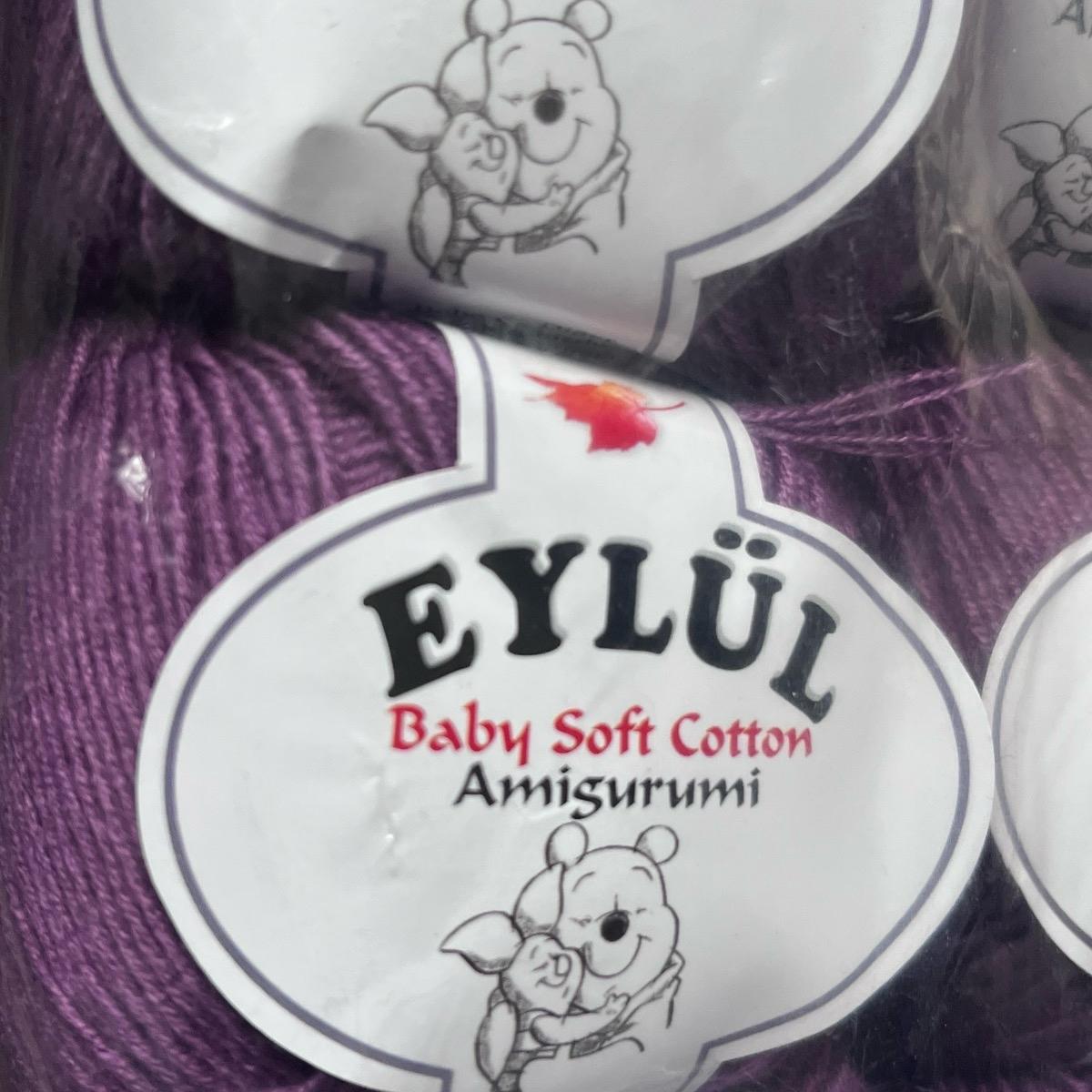EYLUL Baby Soft Cotton Yarn - 50g for Knitting and Crochet amigurumi crochet
