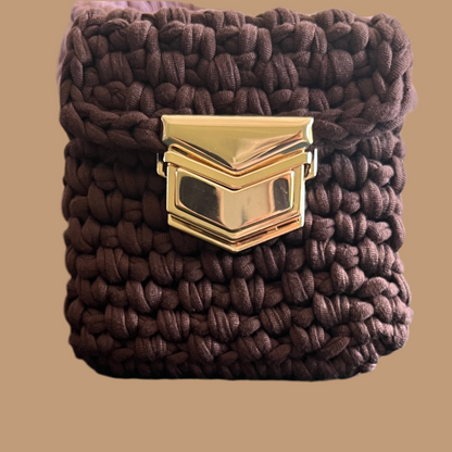 Crocheted small purse
