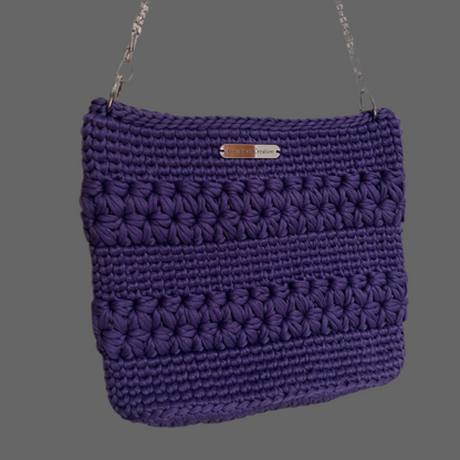 Deep Purple Women's Shoulder Bag - Perfect for Any Occasion