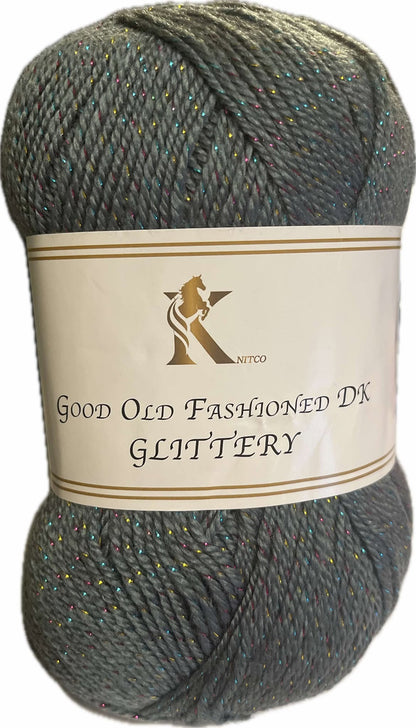 Good Old Fashioned DK Glittery Yarn -100g