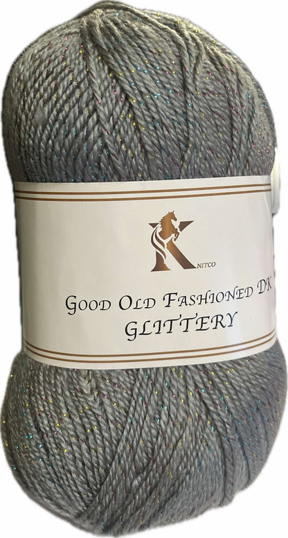 Good Old Fashioned DK Glittery Yarn -100g