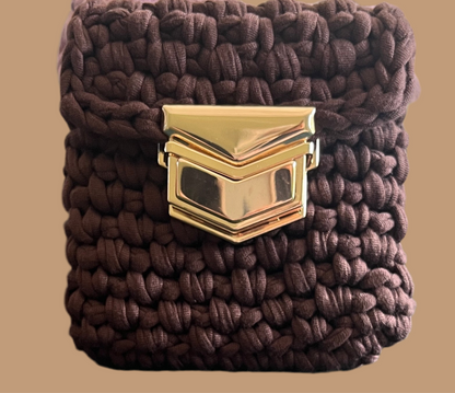 Crocheted small purse
