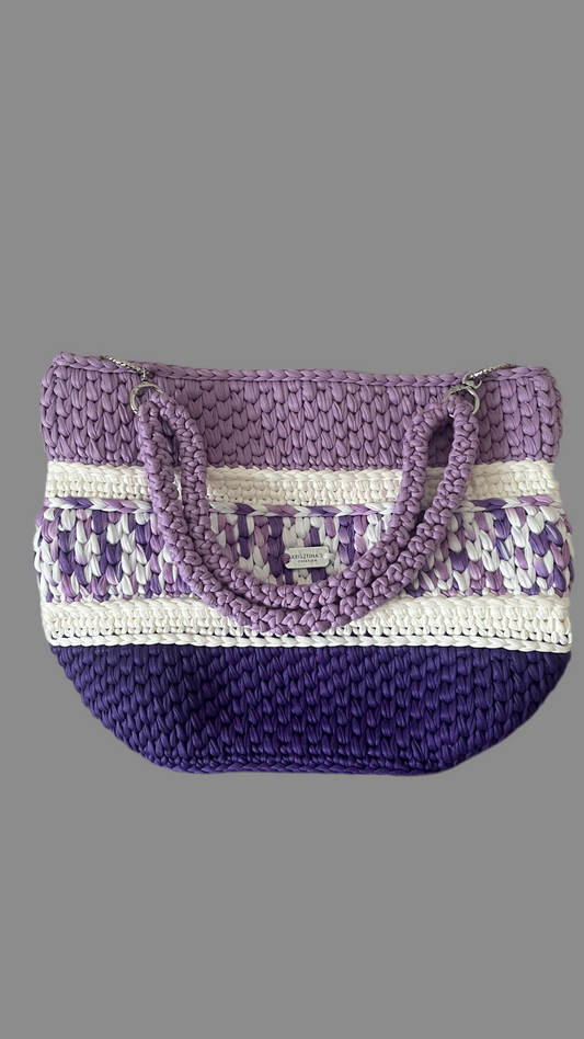 Tote bag with colour combination