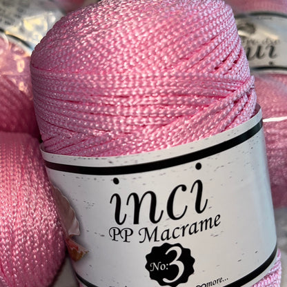Inci PP Macrame No.3 Yarn for Bags and Handcraft Projects - Durable and Cost-Effective