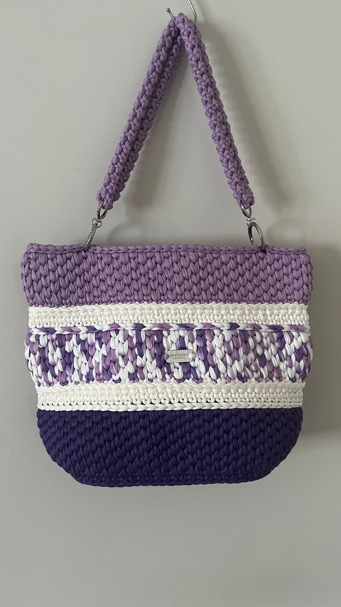 Tote bag with colour combination