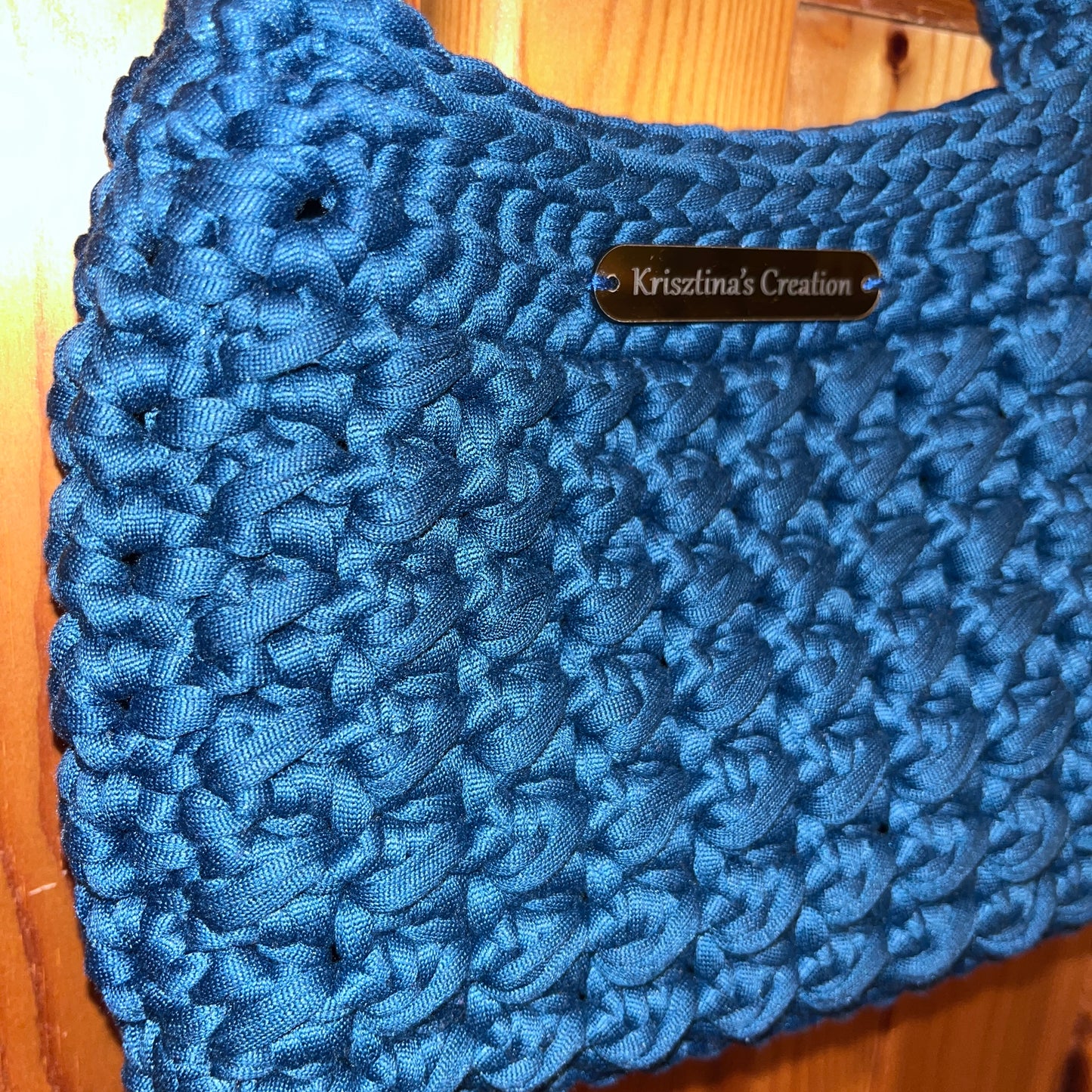 Handmade Crochet Women's Handbag - Compact and Stylish