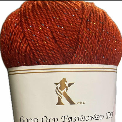 Good Old Fashioned DK Glittery Yarn -100g