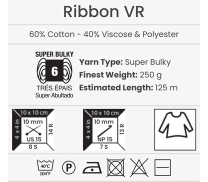 YarnArt Ribbon VR 250g / ball
