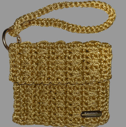 Golden colour small wallet