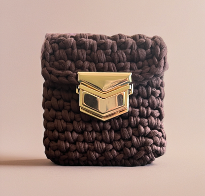 Crocheted small purse