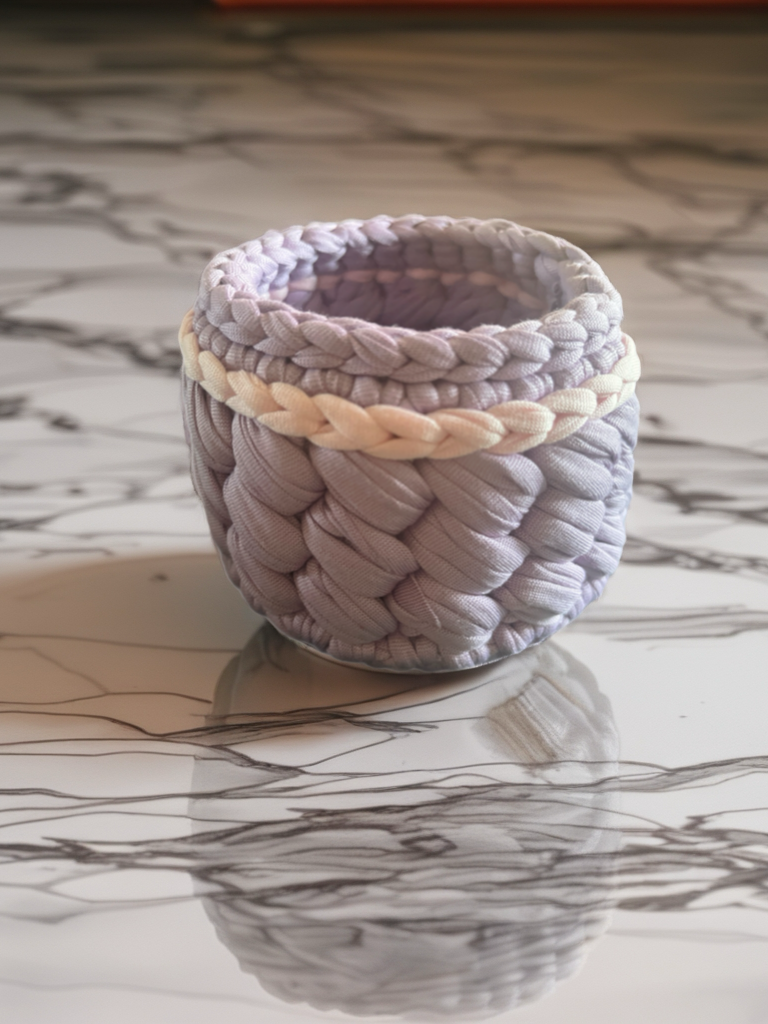 Purple basket