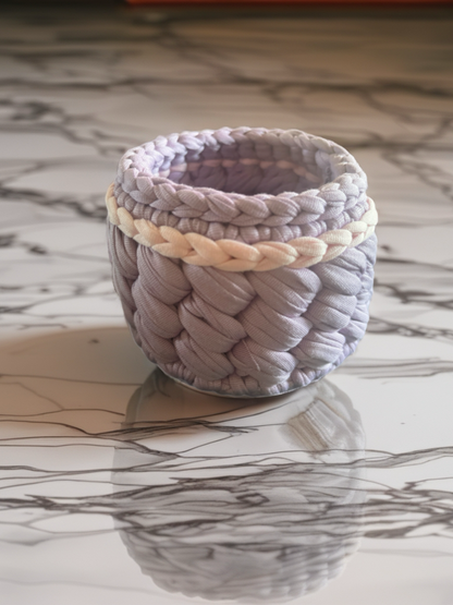 Purple basket