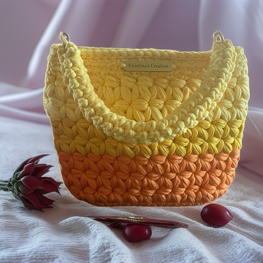 Vibrant yellowish handbag