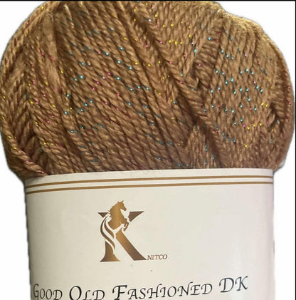 Good Old Fashioned DK Glittery Yarn -100g