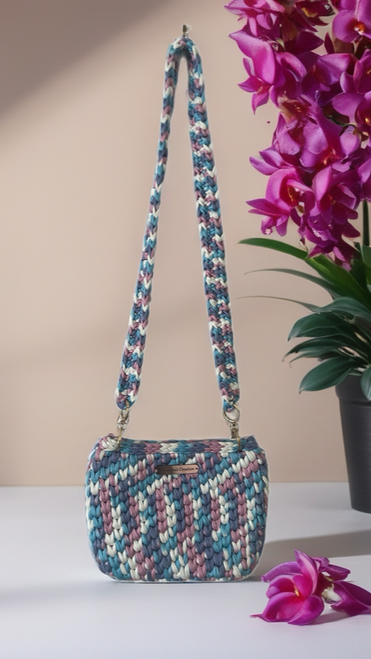 Pretty Multicoloured Women Shoulder or Crossbody Bag