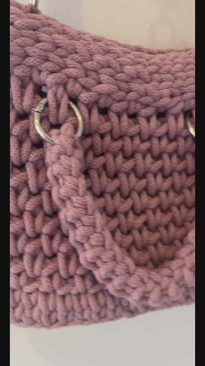 Dusty Rose crossbody bag