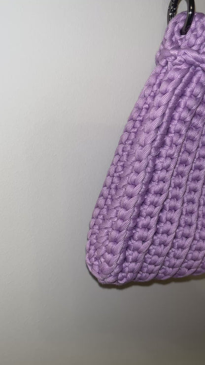 Dreamy lilac shoulder bag